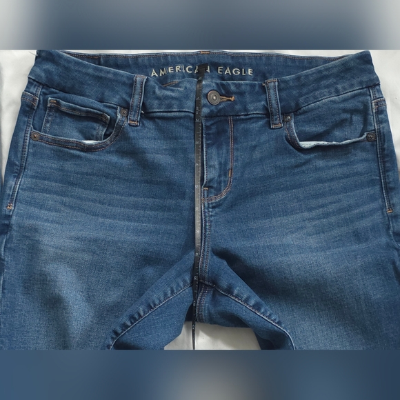 American Eagle Outfitters Blue Boot Cut Jeans Classic Denim - Picture 14 of 14